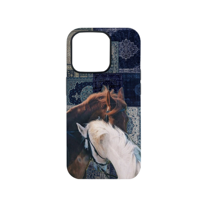 Imperial Stallions-Blue Phone Case.
