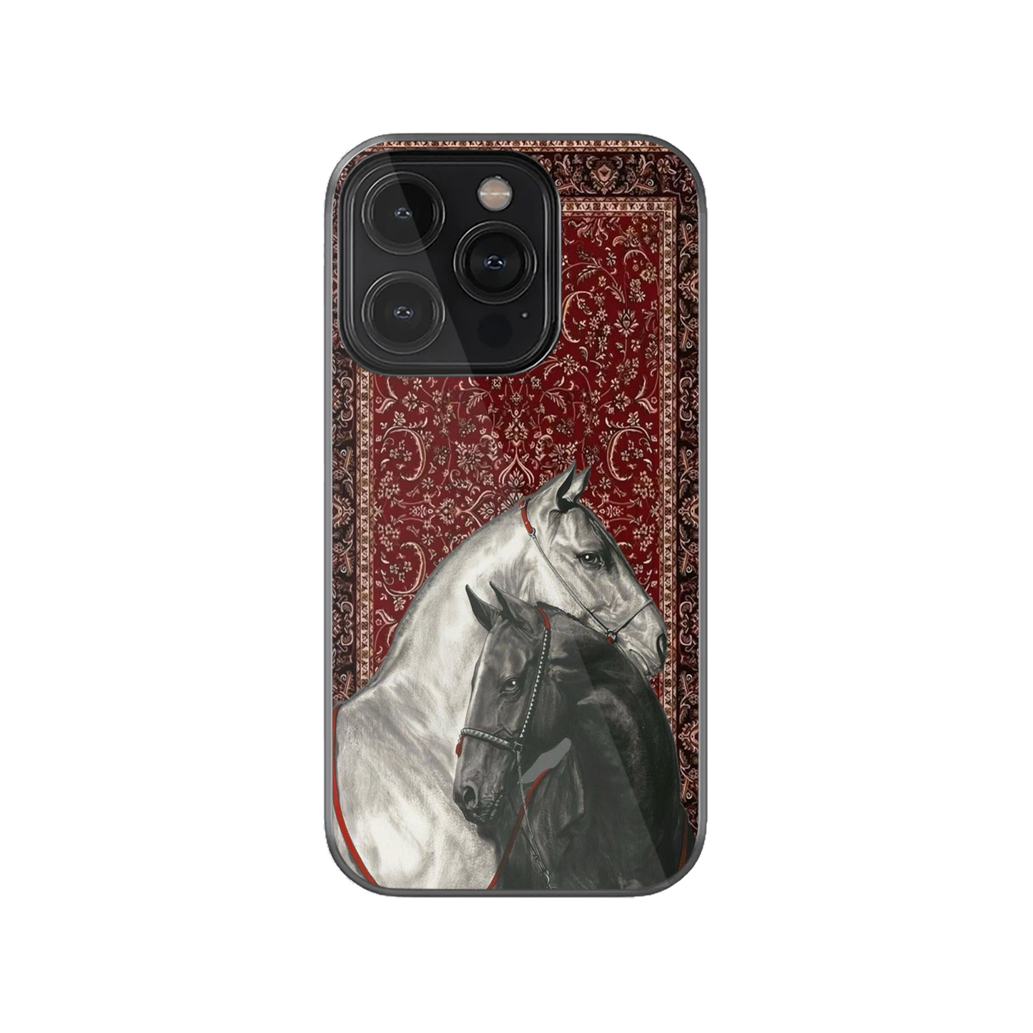 Imperial Stallions-Red Phone Case.