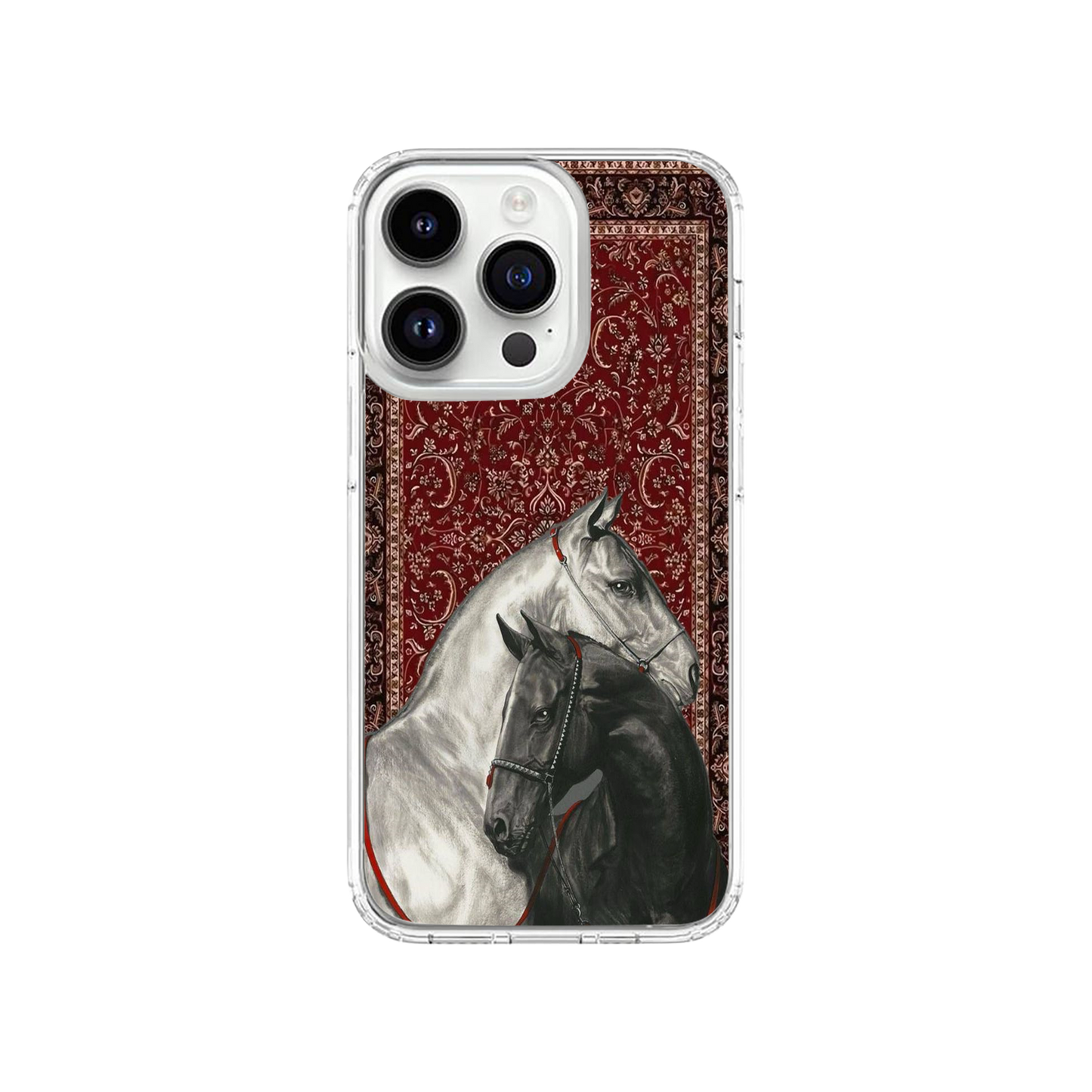 Imperial Stallions-Red Phone Case.