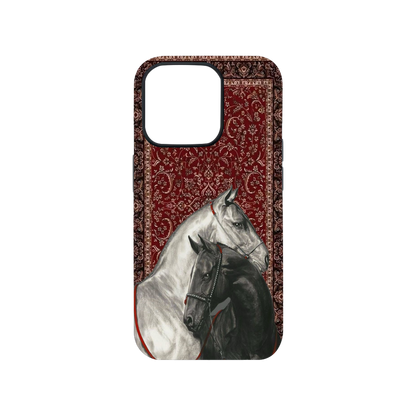 Imperial Stallions-Red Phone Case.