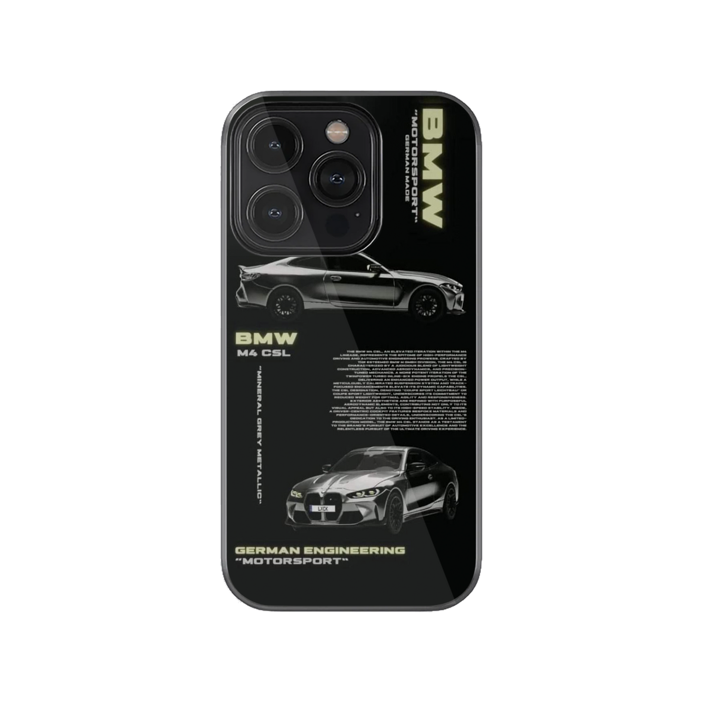 BMW M4 CSL Phone Case.