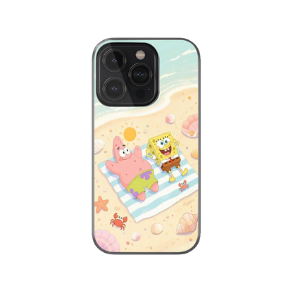 SpongeBob & Patrick Vibing Phone Case.