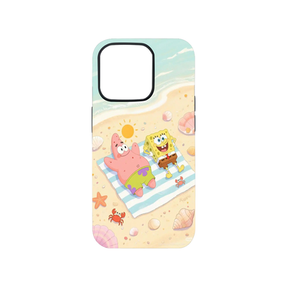 SpongeBob & Patrick Vibing Phone Case.