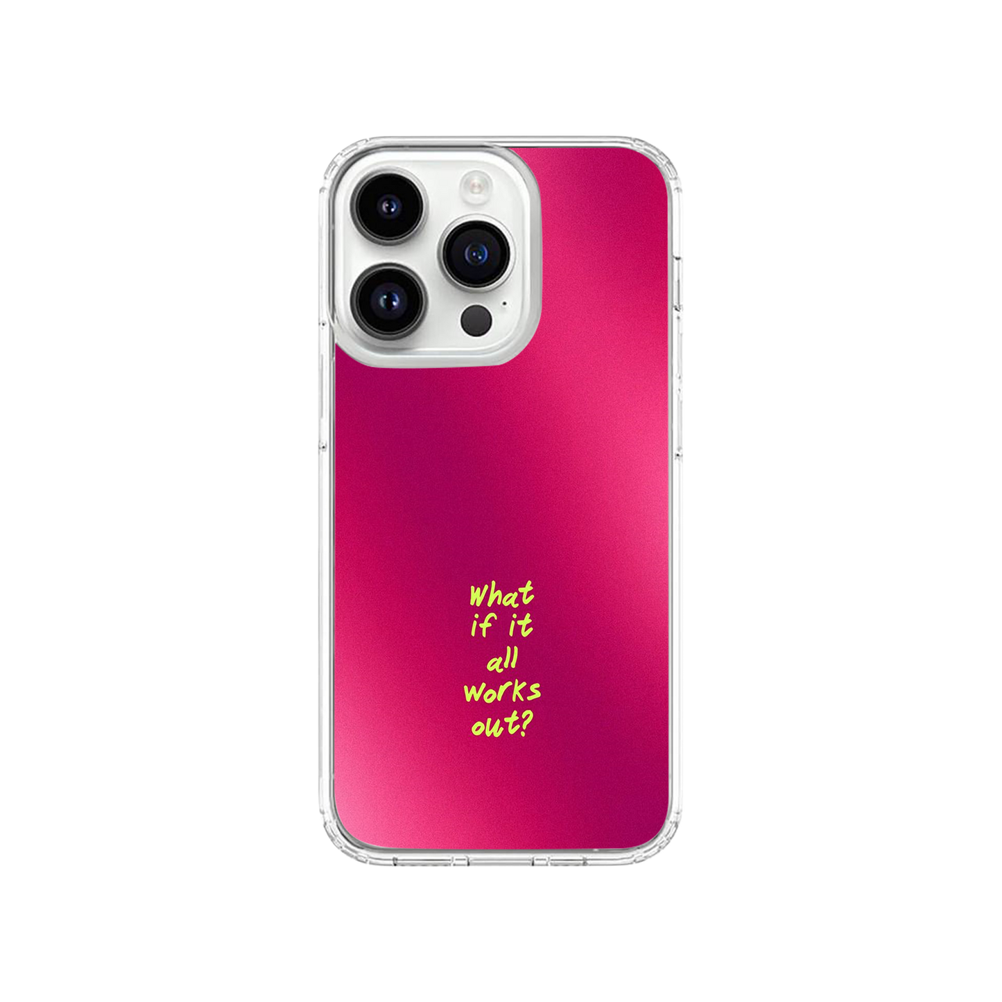 What if it all works out Phone Case.