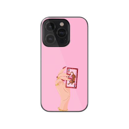 Tiger Ace of Hearts Phone Case.