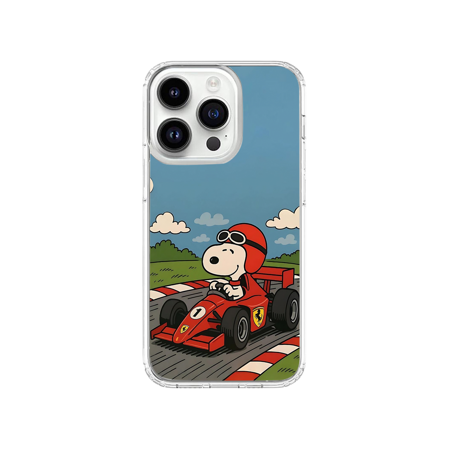 Snoopy F1 Phone Case.