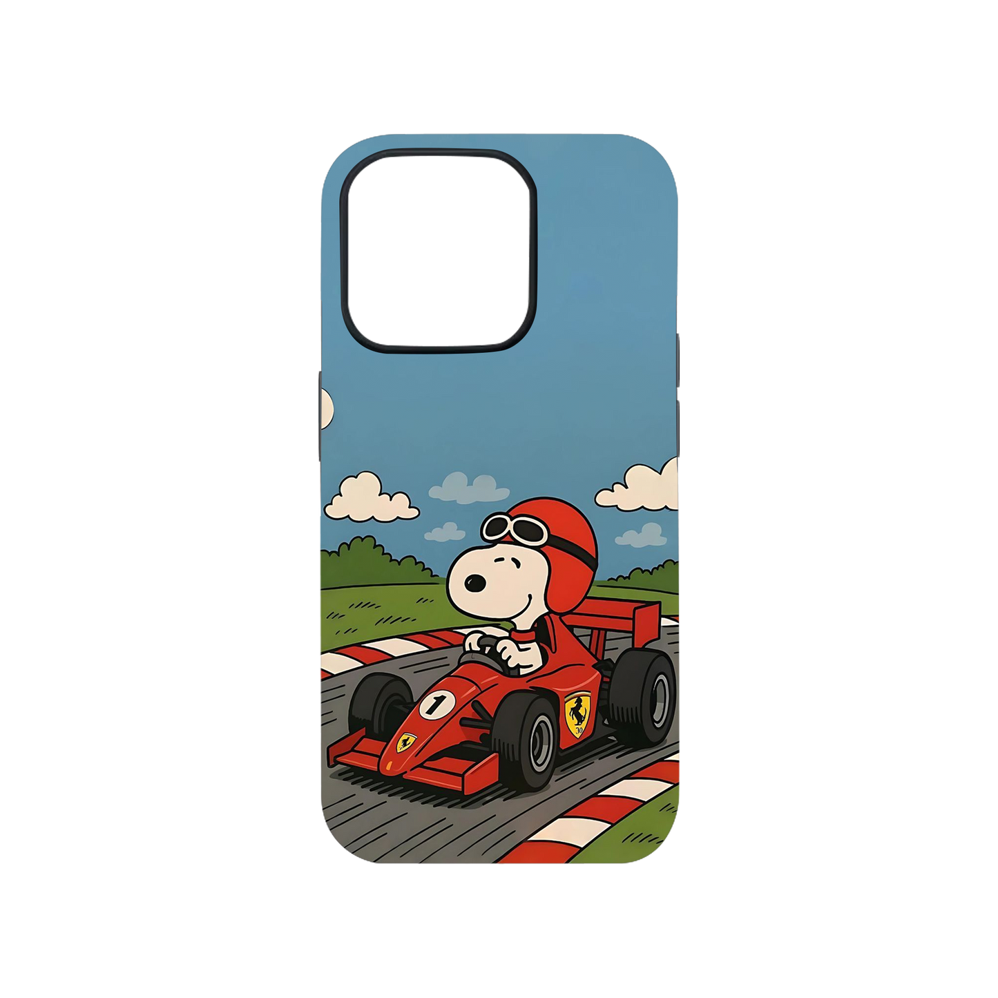 Snoopy F1 Phone Case.