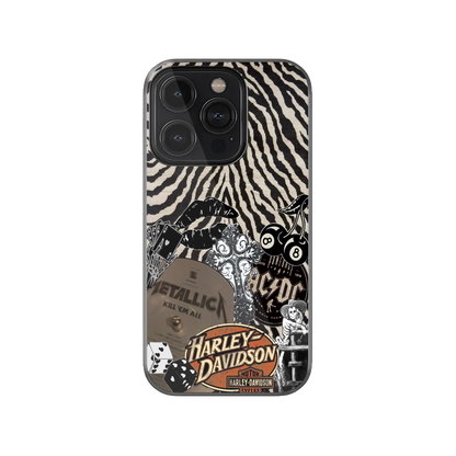 Gothic Rock Collage Phone Case.