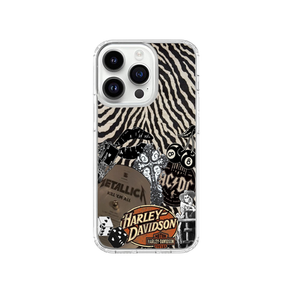 Gothic Rock Collage Phone Case.