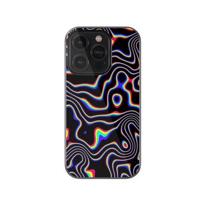 Trippy Topographic Phone Case.