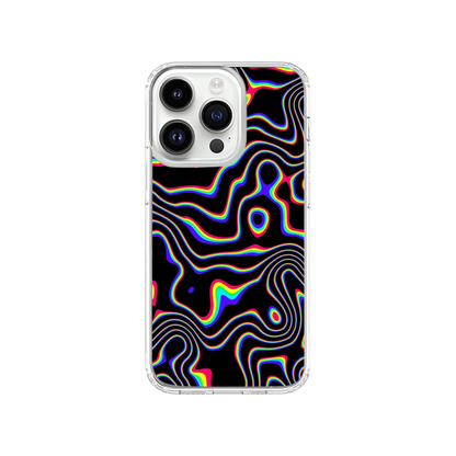 Trippy Topographic Phone Case.
