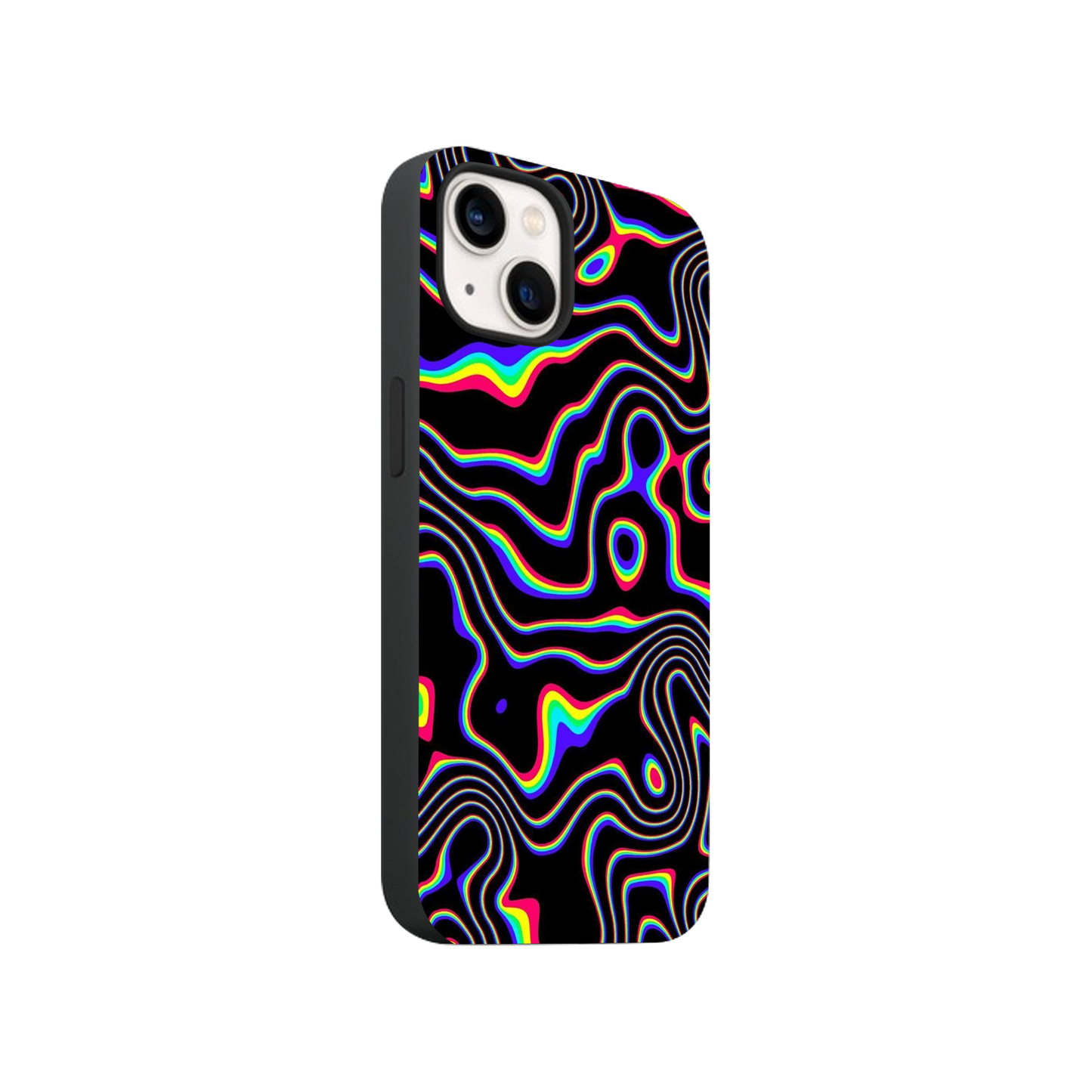 Trippy Topographic Phone Case.