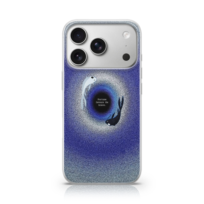 Fortune Favours the Brave Phone Case.