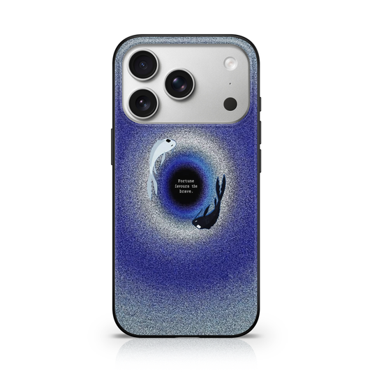 Fortune Favours the Brave Phone Case.