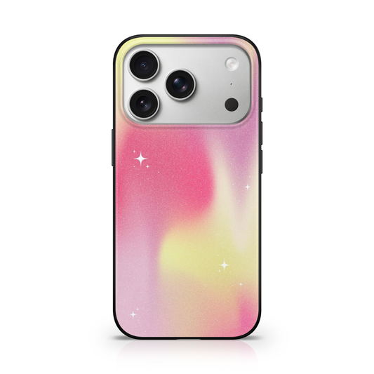 Pink Aura Sparkle Phone Case.