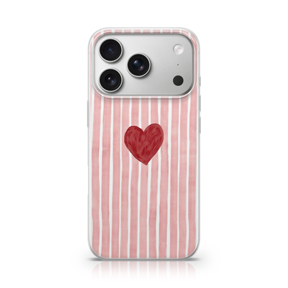 Sweetheart Pinstripe Phone Case.