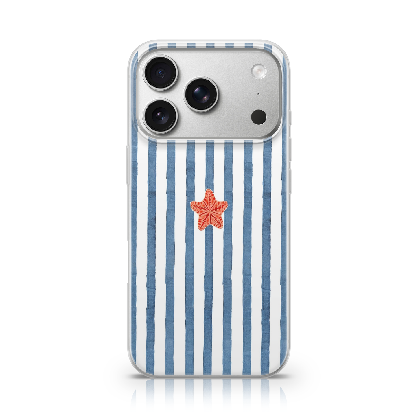 Coral Stripes Phone Case.