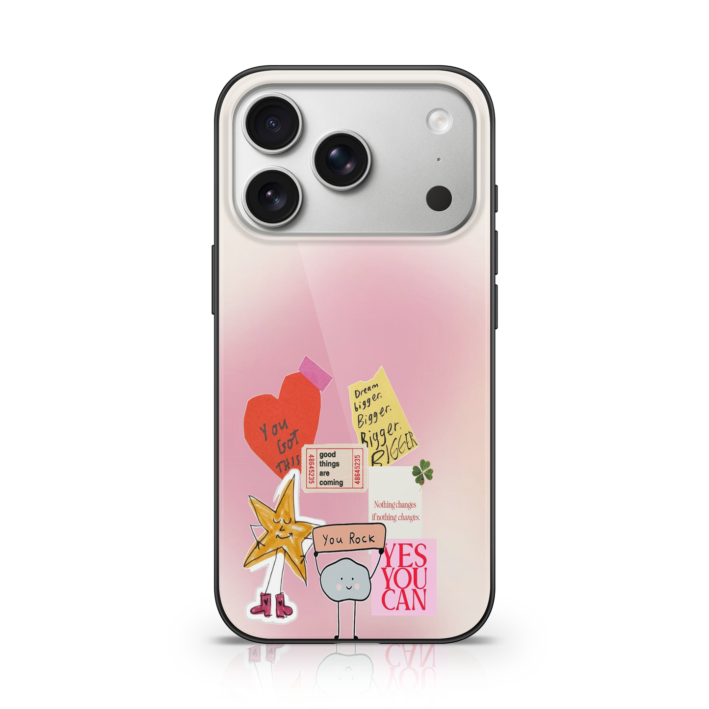 Pastel Vision Board Phone Case.