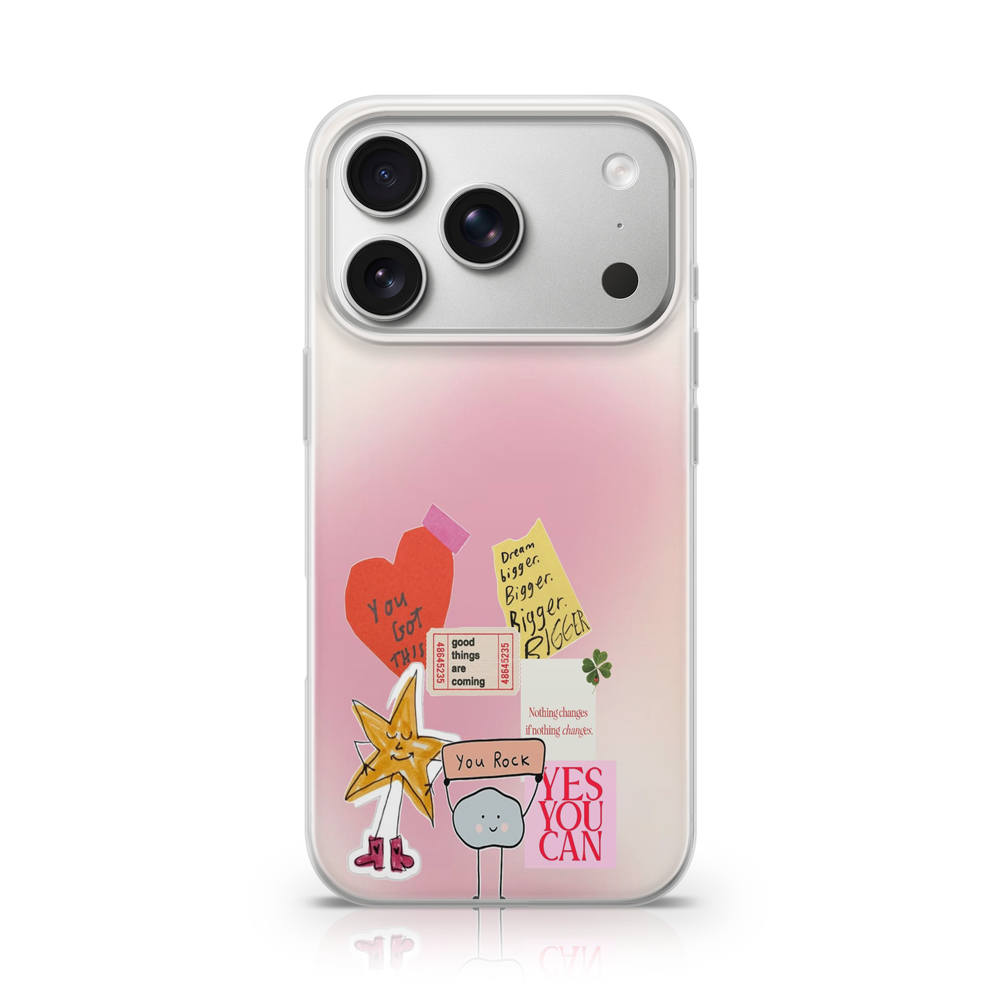 Pastel Vision Board Phone Case.