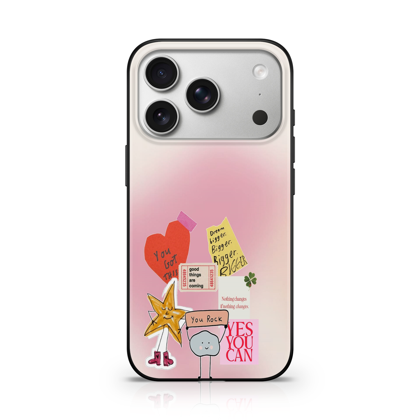 Pastel Vision Board Phone Case.