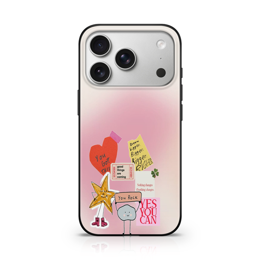 Pastel Vision Board Phone Case.