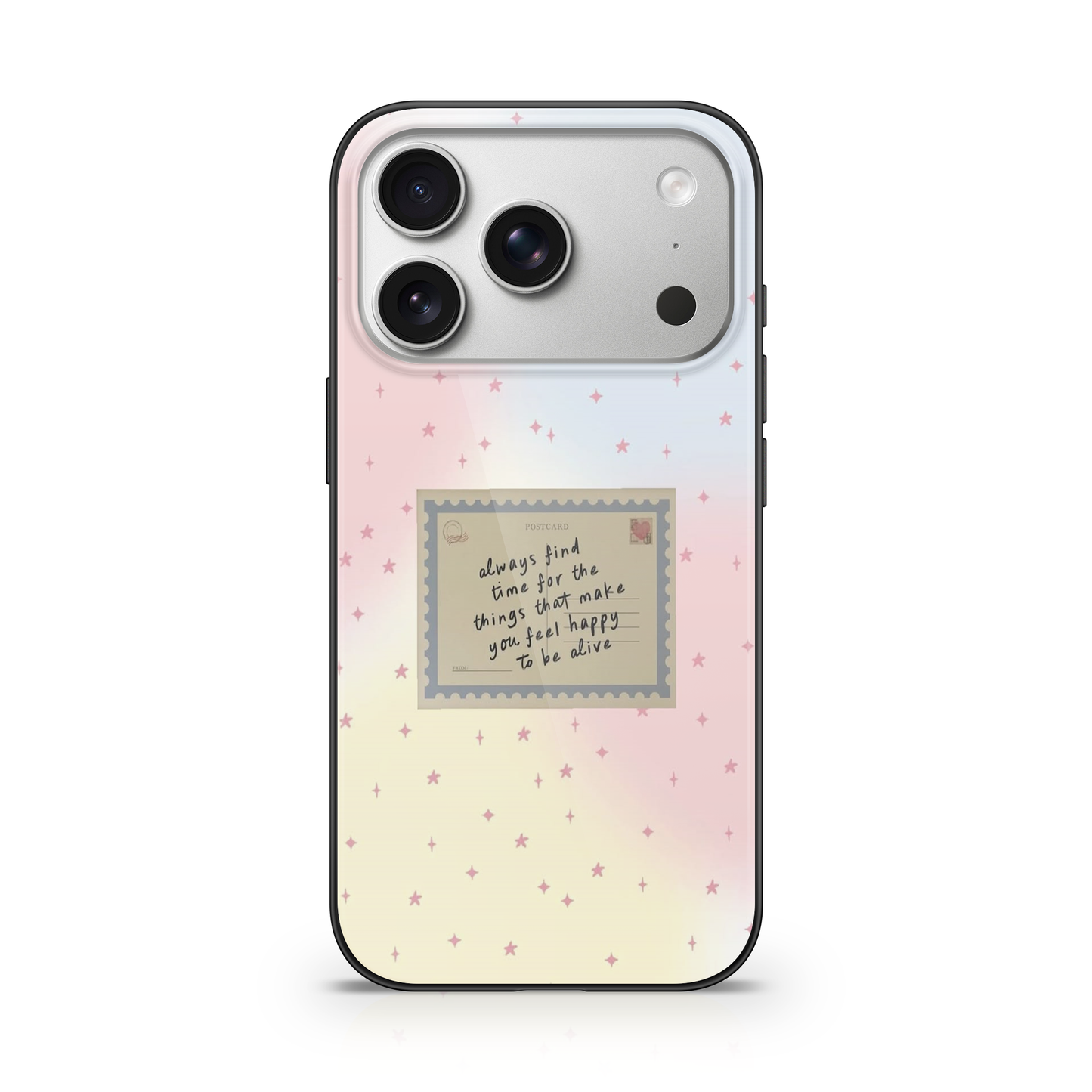 Happy To Be Alive Reminder Phone Case.