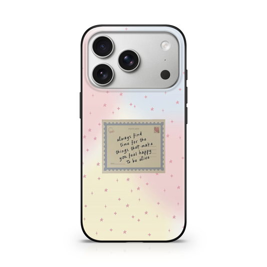 Happy To Be Alive Reminder Phone Case.