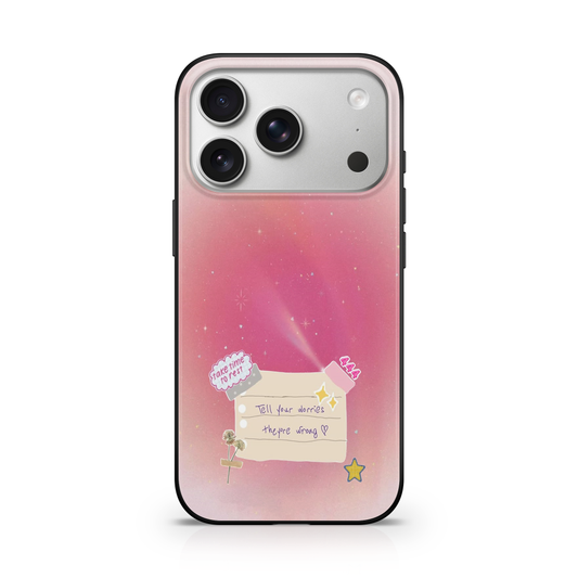 Doodled Glow Phone Case.