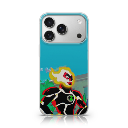 Ben 10 Heatblast Phone Case.
