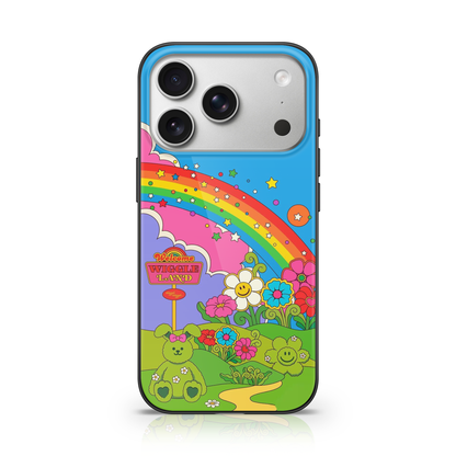Wiggle Land Rainbow Phone Case.