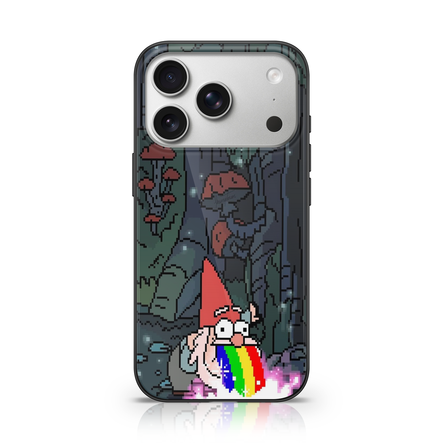 Gravity Falls Pixel Art Phone Case.