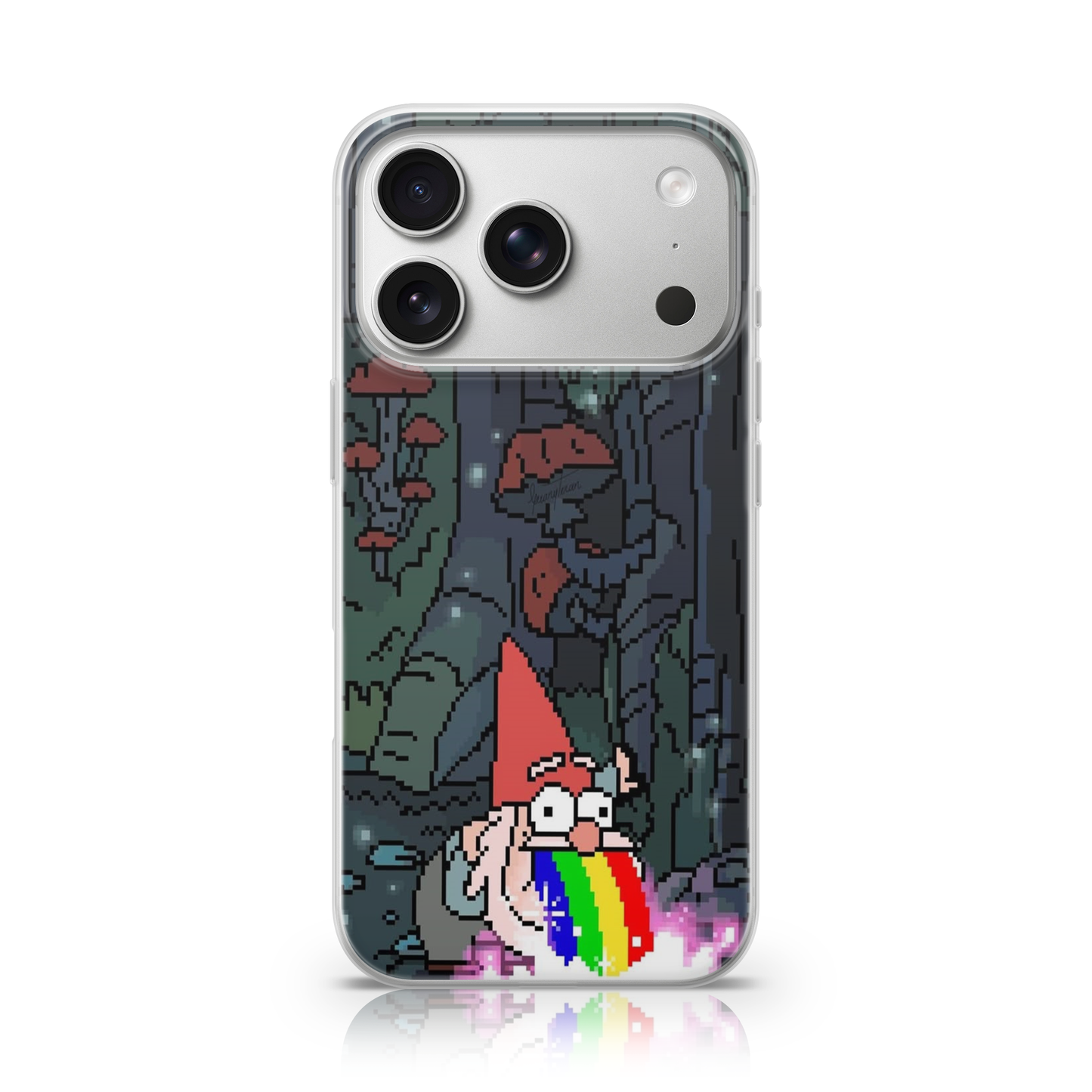 Gravity Falls Pixel Art Phone Case.