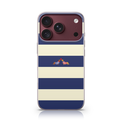 Puppy Love Stripes Phone Case.