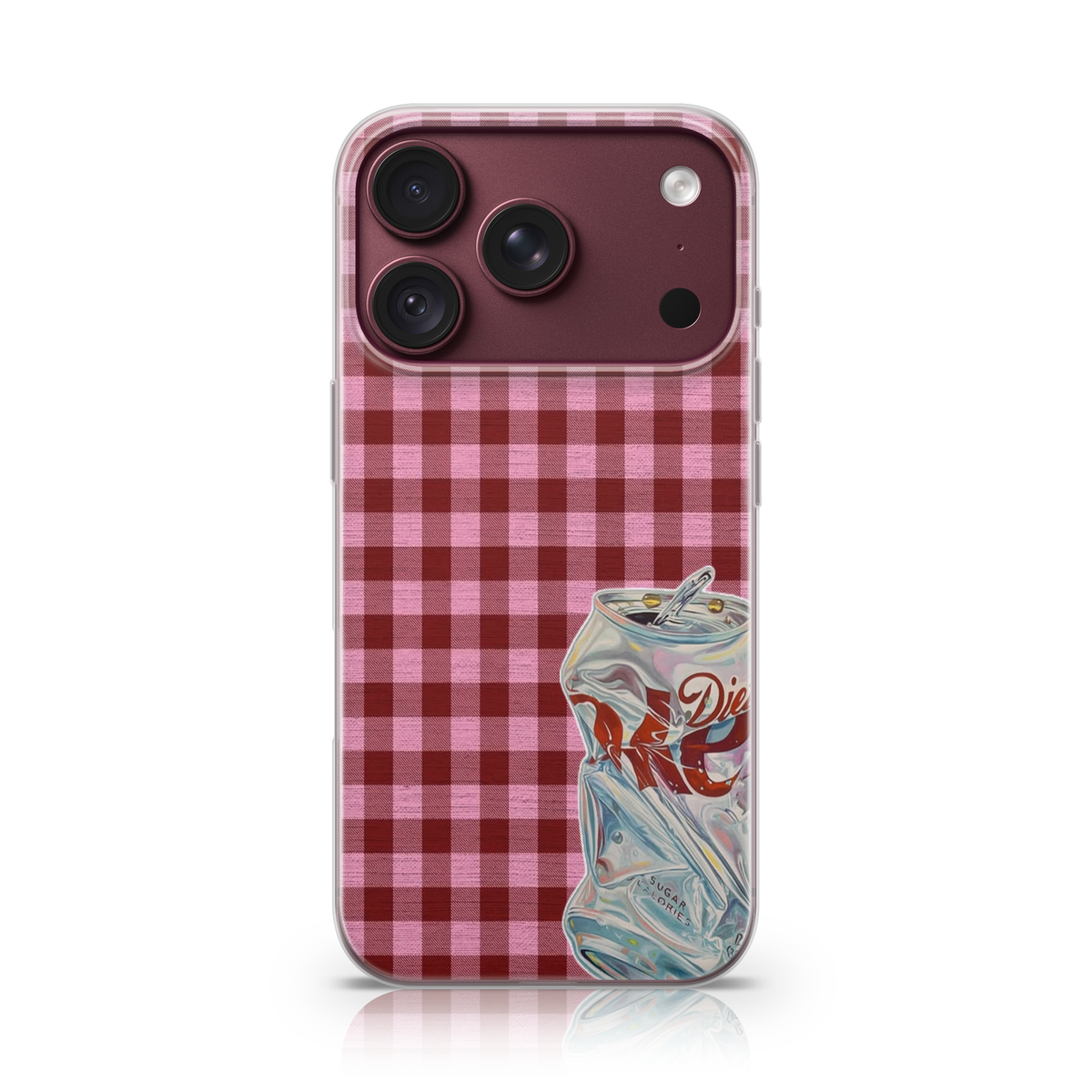 Diet Coke Plaid Phone Case.