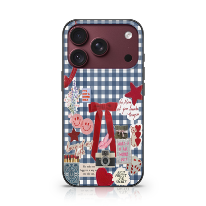 Polaroid & Plaid Phone Case