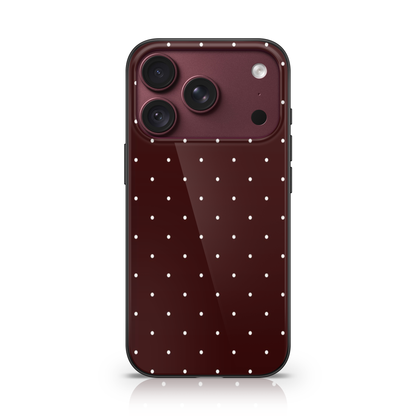 Burgundy Boudoir Phone Case.