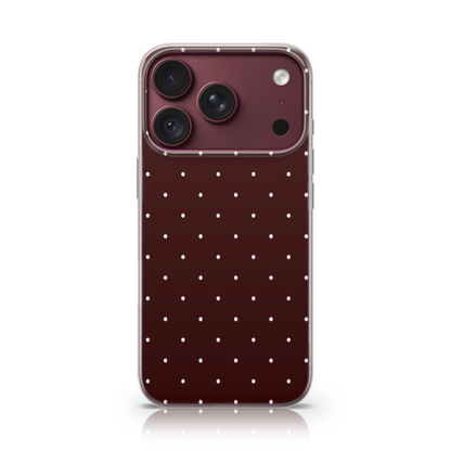 Burgundy Boudoir Phone Case.