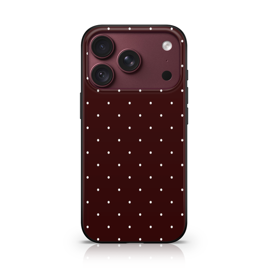 Burgundy Boudoir Phone Case.