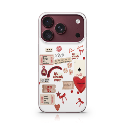 Coquette Notes Phone Case.