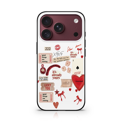 Coquette Notes Phone Case.