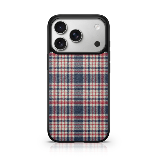 Cambridge Plaid Vegan Leather Case