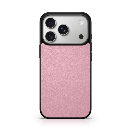 Y2K Baby Pink Vegan Leather Case