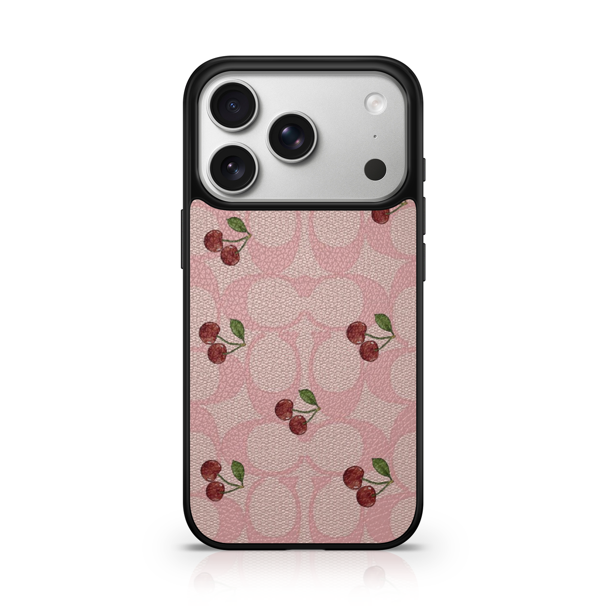 Cherry Blush Vegan Leather Case