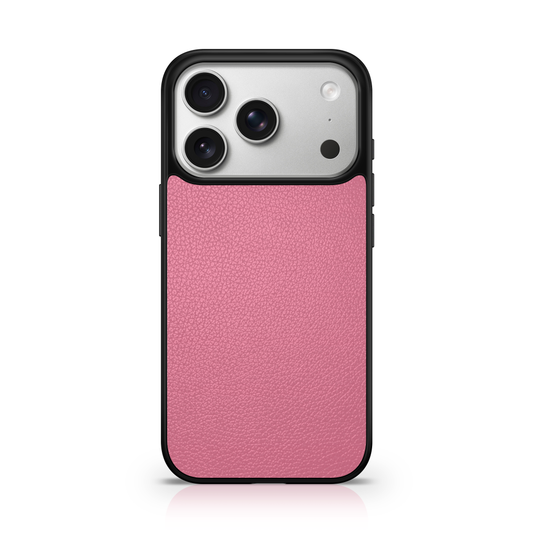 Salmon Pink Vegan Leather Case