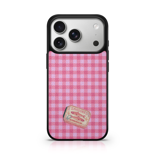 Pink Sardine Vegan Leather Case