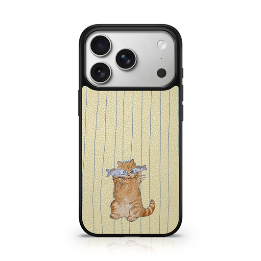 The Peekaboo Kitty Vegan Leather Case