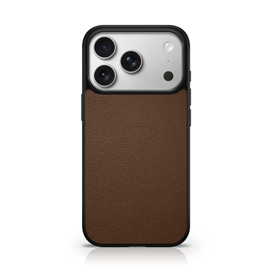 Signature Brown Vegan Leather Case