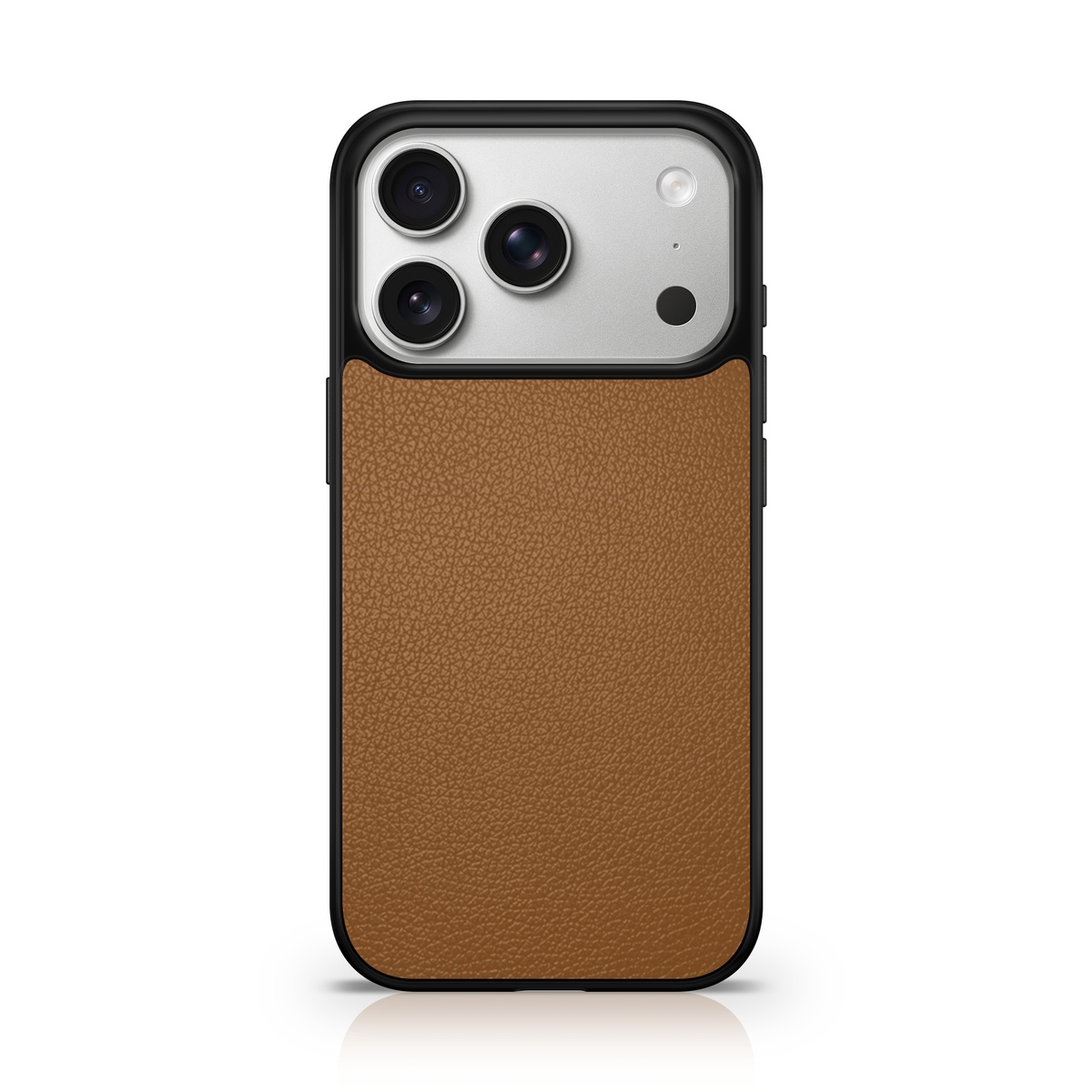 Premium Tan Vegan Leather Case
