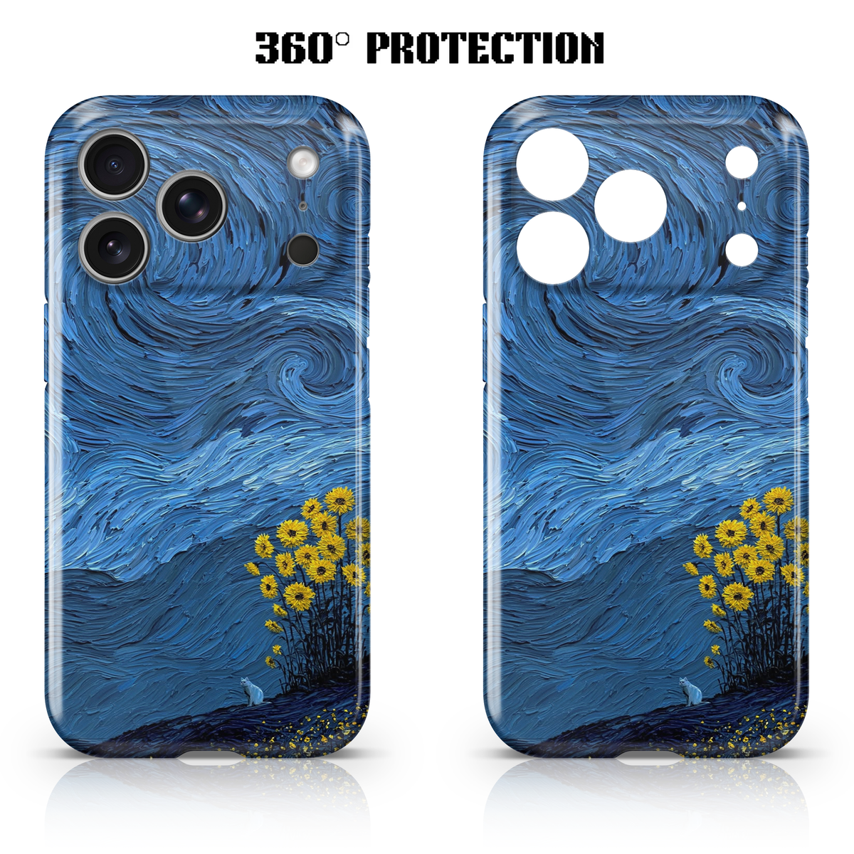 Starry Sunflower Phone Case