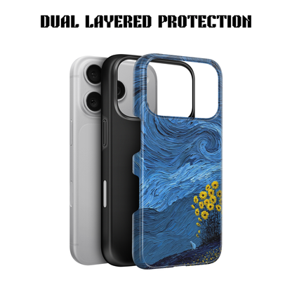 Starry Sunflower Phone Case